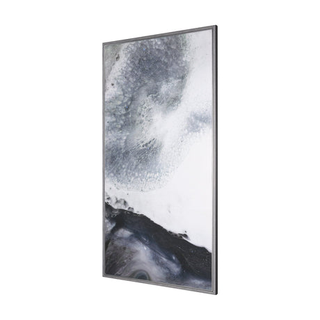 Storm Surge I by Mercana Studio a Hand Embellished Textured Framed Canvas by Mercana at Eve Furniture