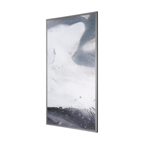 Storm Surge III by Mercana Studio a Hand Embellished Textured Framed Canvas by Mercana at Eve Furniture