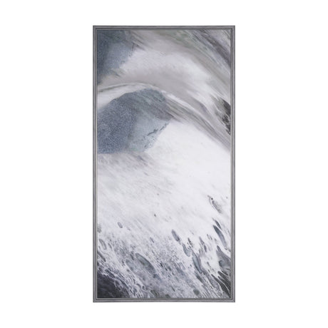 Storm Surge IV by Mercana Studio a Hand Embellished Textured Framed Canvas by Mercana at Eve Furniture