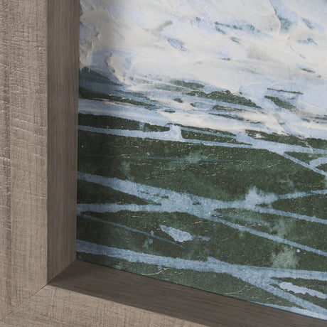 Stormy Coast I by Mercana Studio a Hand Embellished Framed Photo Art Print by Mercana at Eve Furniture