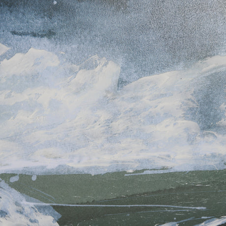 Stormy Coast I by Mercana Studio a Hand Embellished Framed Photo Art Print by Mercana at Eve Furniture