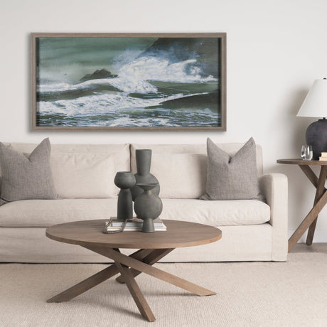 Stormy Coast I by Mercana Studio a Hand Embellished Framed Photo Art Print by Mercana at Eve Furniture