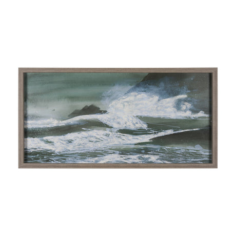 Stormy Coast I by Mercana Studio a Hand Embellished Framed Photo Art Print by Mercana at Eve Furniture