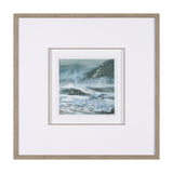 Stormy Coast II by Mercana Studio a Hand Embellished Framed Art Print Matted under Glass by Mercana at Eve Furniture