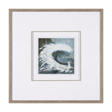 Stormy Coast IV by Mercana Studio a Hand Embellished Framed Art Print Matted under Glass by Mercana at Eve Furniture