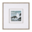 Stormy Coast V by Mercana Studio a Hand Embellished Framed Art Print Matted under Glass by Mercana at Eve Furniture
