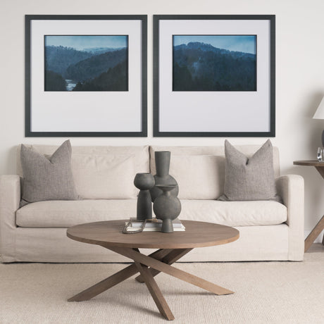Stormy Morning by Dimitry Papkov Hand Embelished Textured Framed Art Print Matted under Glass by Mercana at Eve Furniture
