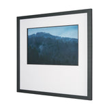 Stormy Mountain by Dimitry Papkov Hand Embelished Textured Framed Art Print Matted under Glass by Mercana at Eve Furniture
