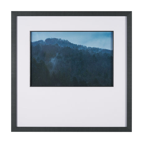 Stormy Mountain by Dimitry Papkov Hand Embelished Textured Framed Art Print Matted under Glass by Mercana at Eve Furniture