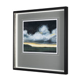 Stormy Skys I by Mercana Studio a Hand Embellished Textured Framed Art Print Matted under Glass by Mercana at Eve Furniture