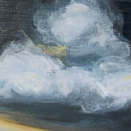 Stormy Skys I by Mercana Studio a Hand Embellished Textured Framed Art Print Matted under Glass by Mercana at Eve Furniture