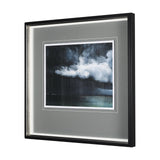 Stormy Skys II by Mercana Studio a Hand Embellished Textured Framed Art Print Matted under Glass by Mercana at Eve Furniture