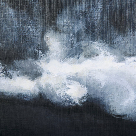 Stormy Skys II by Mercana Studio a Hand Embellished Textured Framed Art Print Matted under Glass by Mercana at Eve Furniture