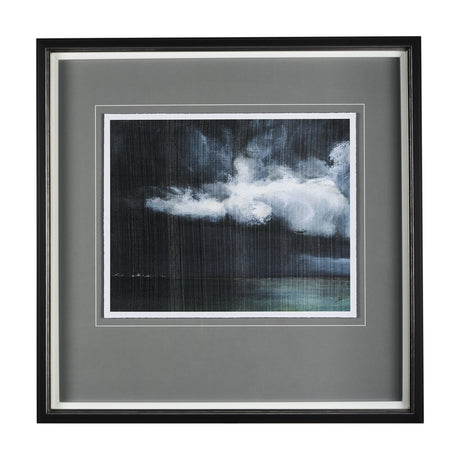 Stormy Skys II by Mercana Studio a Hand Embellished Textured Framed Art Print Matted under Glass by Mercana at Eve Furniture