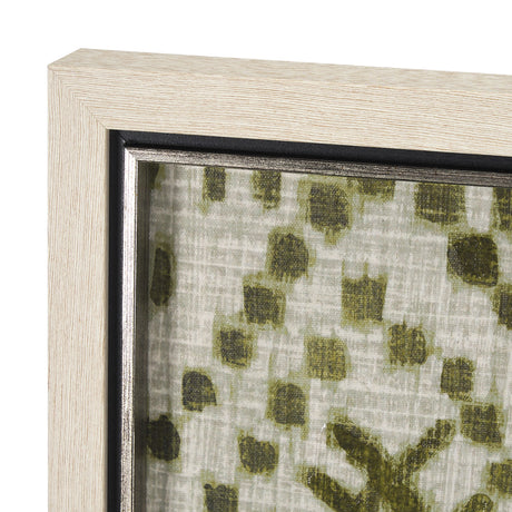 Story Teller I Olive by Mercana Studio a Hand Embelished Textured Framed Art Print by Mercana at Eve Furniture