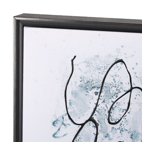 Story Telling by Mercana Studio a Hand Embellished Textured Framed Canvas by Mercana at Eve Furniture