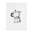 Stove Top Espresso Maker by Mercana Studio a Hand Embellished Textured Canvas by Mercana at Eve Furniture