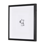 Stove Top Espresso Maker by Simeng a Framed Art Print Matted under Glass by Mercana at Eve Furniture