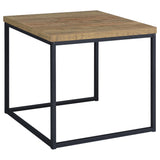 Straden Mango and Black 3-piece Engineered Wood Coffee Table Set by Coaster at Eve Furniture