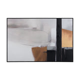 Straight Away Black/Gold Canvas by Crestview at Eve Furniture