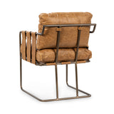 Strapling Sedona Brown Dining Chair by Classic Home at Eve Furniture