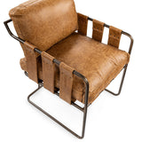 Strapling Sedona Brown Dining Chair by Classic Home at Eve Furniture