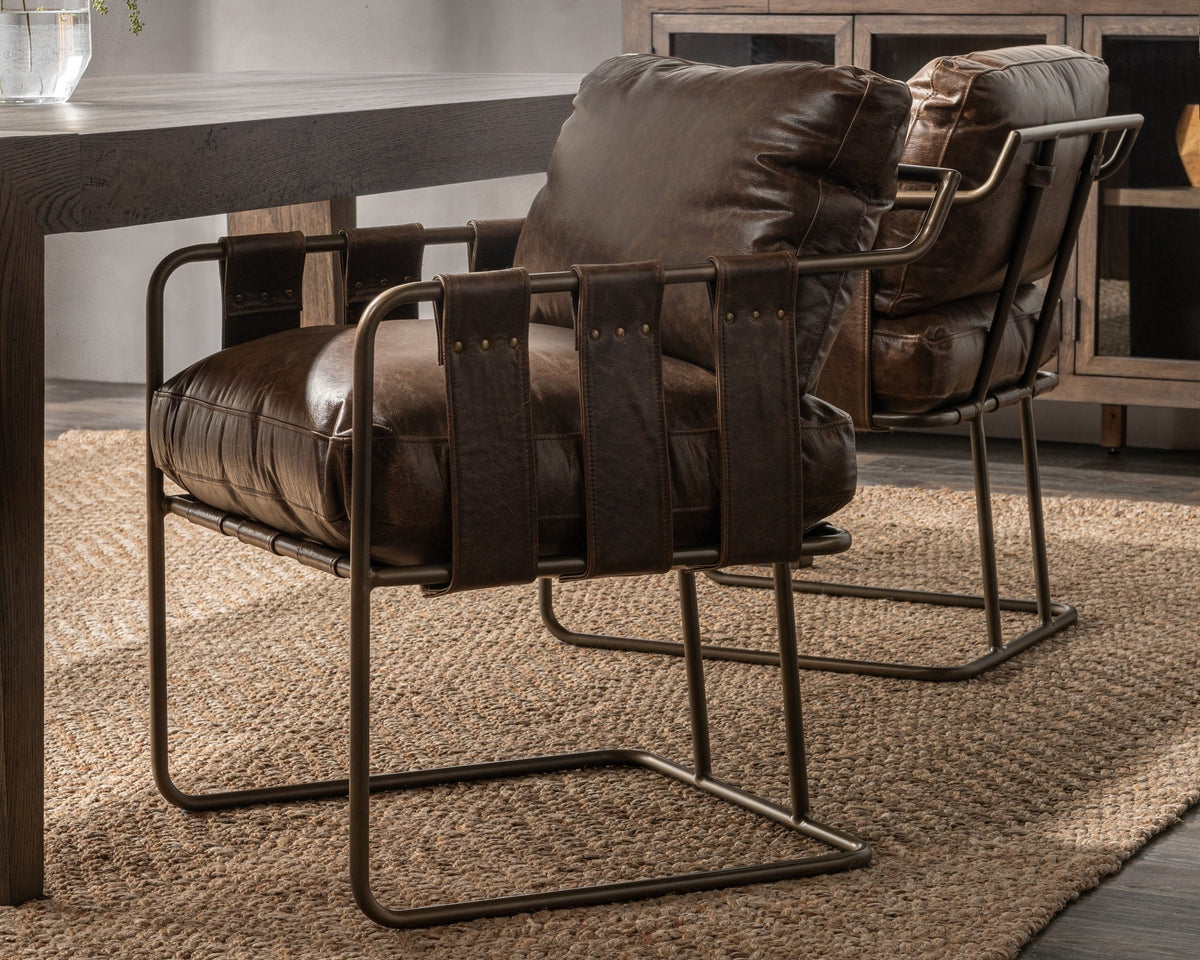 Strapling Dining Chair by Classic Home at Eve Furniture