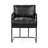Strapling Onyx Black Dining Chair by Classic Home at Eve Furniture