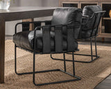Strapling Onyx Black Dining Chair by Classic Home at Eve Furniture
