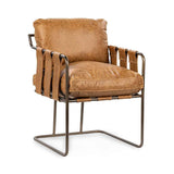 Strapling Sedona Brown Dining Chair by Classic Home at Eve Furniture