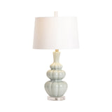 Strata Blue Table Lamp (Set of 2) by Crestview at Eve Furniture