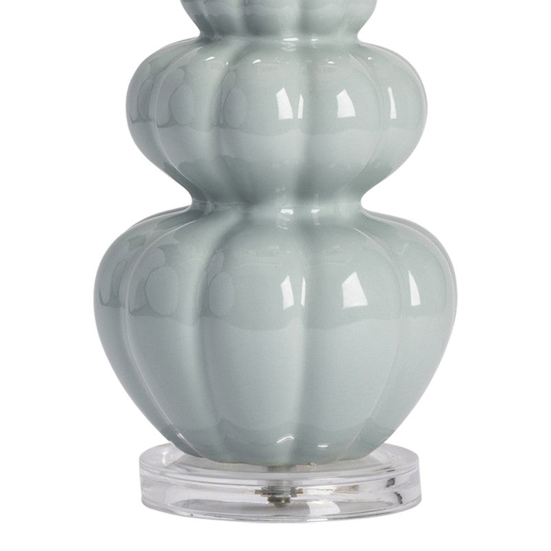 Strata Blue Table Lamp (Set of 2) by Crestview at Eve Furniture