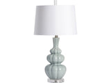 Strata Blue Table Lamp (Set of 2) by Crestview at Eve Furniture