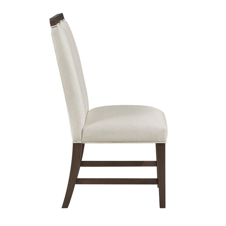 Strata Brown Dining Side Chair, Set of 2 by Homelegance at Eve Furniture