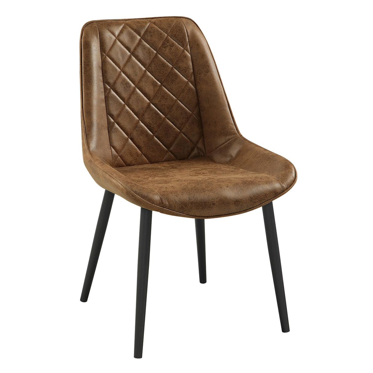 Strata Brown Dining Side Chair, Set of 2 by Homelegance at Eve Furniture