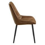 Strata Brown Dining Side Chair, Set of 2 by Homelegance at Eve Furniture