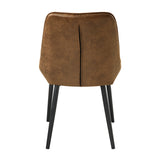 Strata Brown Dining Side Chair, Set of 2 by Homelegance at Eve Furniture