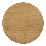 Strata Brown/Black Round Dining Table by Homelegance at Eve Furniture
