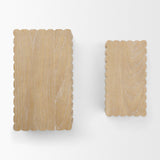 Strata Fluted White-Washed Wood Decorative Box Set by Mercana at Eve Furniture