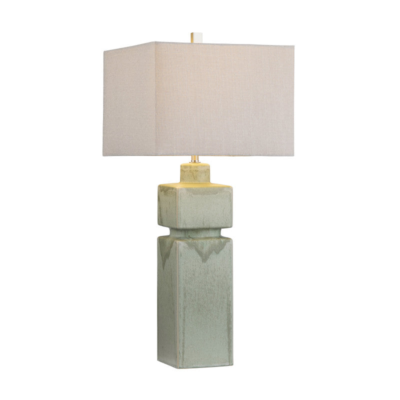 Stratton Green/Grey Table Lamp by Crestview at Eve Furniture