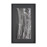 Stratum I by Natalia Boychenko-Tariq Hand-Embellished Textured Framed Artwork Matted under Glass by Mercana at Eve Furniture