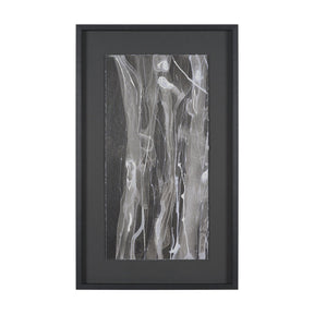 Stratum I by Natalia Boychenko-Tariq Hand-Embellished Textured Framed Artwork Matted under Glass by Mercana at Eve Furniture