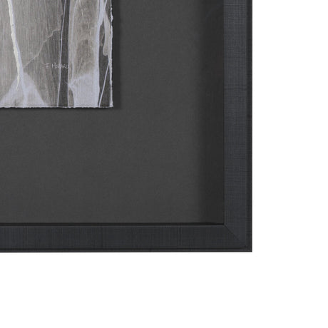 Stratum II by Natalia Boychenko-Tariq Hand-Embellished Textured Framed Artwork Matted under Glass by Mercana at Eve Furniture