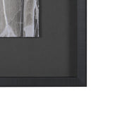 Stratum III by Natalia Boychenko-Tariq Hand-Embellished Textured Framed Artwork Matted under Glass by Mercana at Eve Furniture