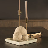Stratus Gray Marble Square Decorative Tray by Mercana at Eve Furniture