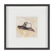 Straw by Mercana Studio Hand-Embellished Textured Framed Artwork Matted under Glass by Mercana at Eve Furniture