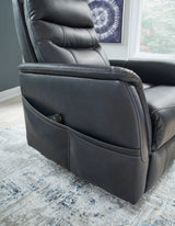 Strawbill Sapphire Power Lift Recliner by ASHLEY FURNITURE at Eve Furniture