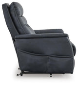 Strawbill Sapphire Power Lift Recliner by ASHLEY FURNITURE at Eve Furniture