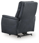 Strawbill Sapphire Power Lift Recliner by ASHLEY FURNITURE at Eve Furniture
