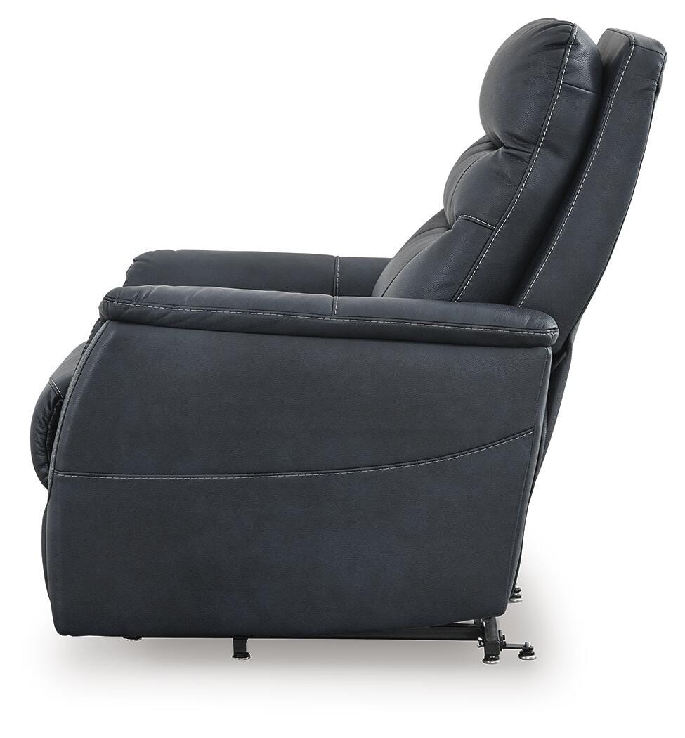 Strawbill Sapphire Power Lift Recliner by ASHLEY FURNITURE at Eve Furniture